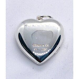 Tiffany & Co Locket 30mm without bail Excellent Condition 925
